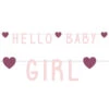 Party Factory NL Letterslinger Hartjes Hello Baby Girl 1.4M -Feestbenodigdheden party factory nl letterslinger hartjes hello baby