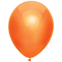 Party Factory NL Metallic Ballonnen Oranje (15 Stuks)
