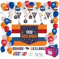 Party Love NL Partylove® Geslaagd Versiering Feestpakket School -Feestbenodigdheden party love nl partylove geslaagd versiering feestp 13