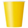 Unique Bekertjes Geel 266ML (14ST)