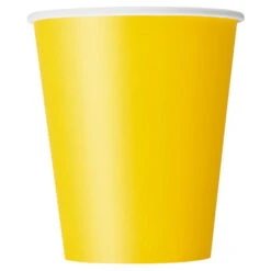 Unique Bekertjes Geel 266ML (14ST)