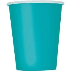 Unique Bekertjes Groenblauw (Teal) 266ML (8ST)