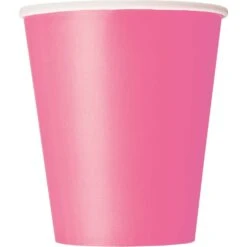Unique Bekertjes Hot Pink 266ML (14ST)