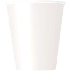 Unique Bekertjes Wit 266ML (8ST)