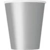 Unique Bekertjes Zilver 266ML (14ST) 2 Unique Bekertjes Zilver 266ML (14ST) -Feestbenodigdheden unique bekertjes zilver 266ml 14st