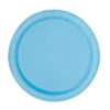 Unique Feestbordjes Baby Blauw 18CM (20ST) 1 Unique Feestbordjes Baby Blauw 18CM (20ST) -Feestbenodigdheden unique feestbordjes baby blauw 18cm 20st