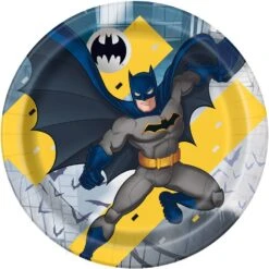 Unique Feestbordjes Batman 23CM (8ST)