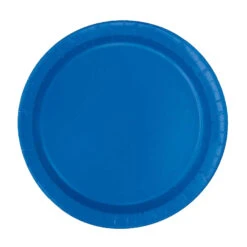 Unique Feestbordjes Blauw 18CM (20ST)
