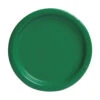 Unique Feestbordjes Groen 18CM (8ST) -Feestbenodigdheden unique feestbordjes groen 18cm 8st