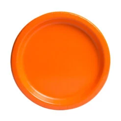 Unique Feestbordjes Oranje 18CM (8ST)