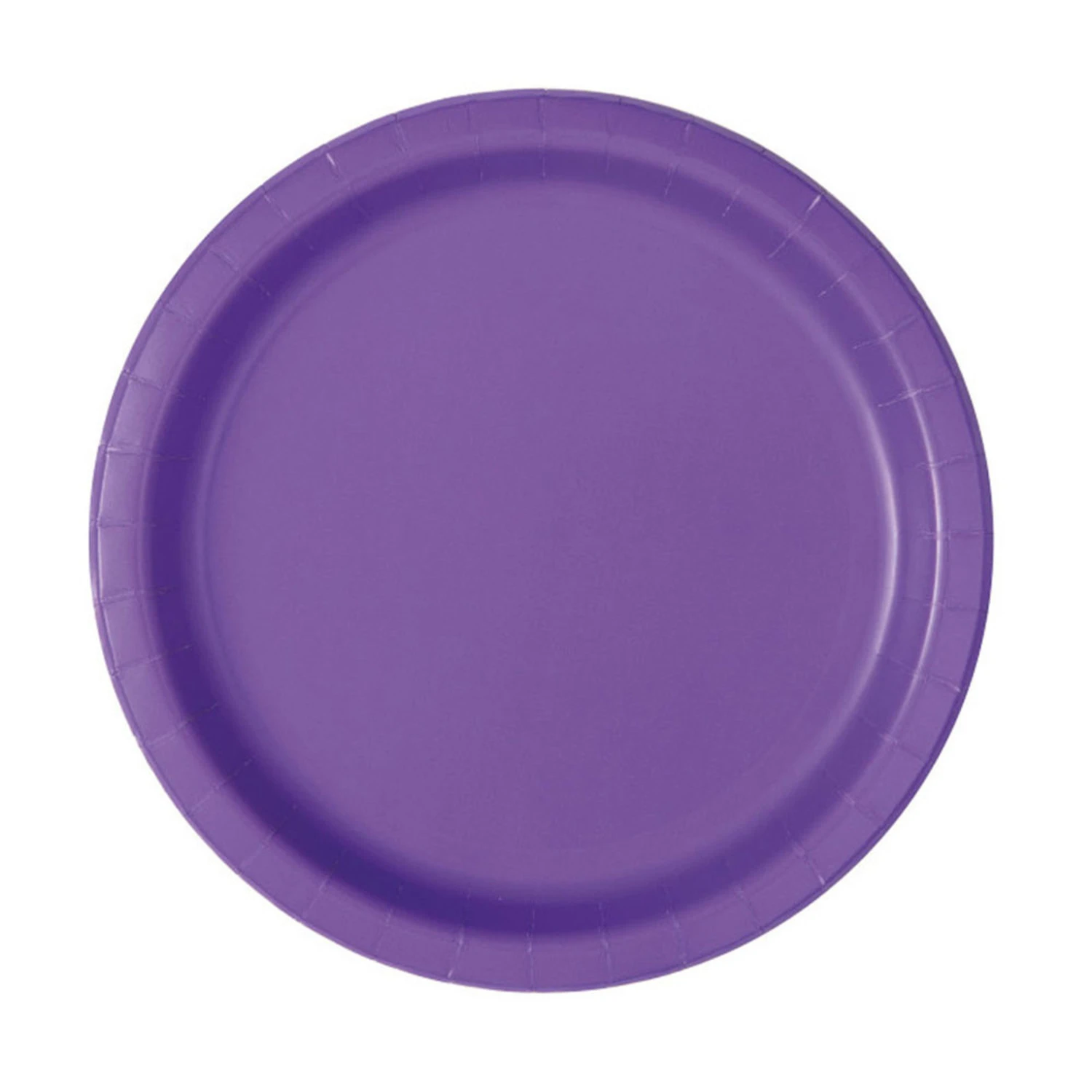 Unique Feestbordjes Paars 18CM (8ST) 3 Unique Feestbordjes Paars 18CM (8ST)