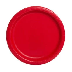 Unique Feestbordjes Rood 18CM (20ST)