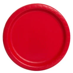 Unique Feestbordjes Rood 23CM (16ST)