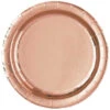 Unique Feestbordjes Rosé Goud 23CM (8ST)