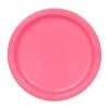 Unique Feestbordjes Roze 18CM (20ST) -Feestbenodigdheden unique feestbordjes roze 18cm 20st