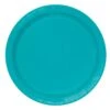 Unique Feestbordjes Turquoise 23CM (8ST) -Feestbenodigdheden unique feestbordjes turquoise 23cm 8st