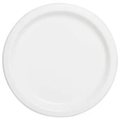 Unique Feestbordjes Wit 23CM (16ST)