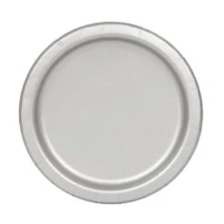 Unique Feestbordjes Zilver 18CM (20ST)