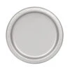 Unique Feestbordjes Zilver 18CM (8ST) 1 Unique Feestbordjes Zilver 18CM (8ST) -Feestbenodigdheden unique feestbordjes zilver 18cm 8st