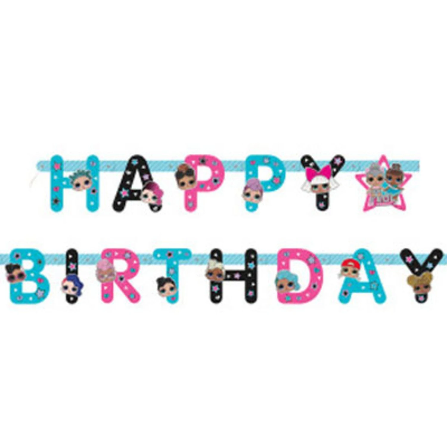 Unique Letterslinger L.O.L Happy Birthday 1.9M 4 Unique Letterslinger L.O.L Happy Birthday 1.9M - Afbeelding 2