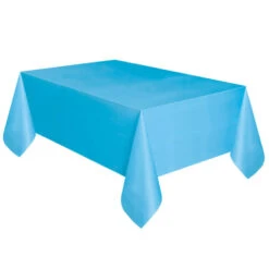 Unique Plastic Tafelkleed Baby Blauw 140cm X 274cm