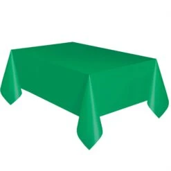 Unique Plastic Tafelkleed Groen 140cm X 274cm -Feestbenodigdheden unique plastic tafelkleed groen 140cm x 274cm 1