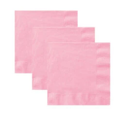 Unique Servetten Baby Roze 33cm X 33cm (20ST)