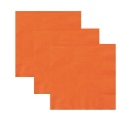 Unique Servetten Oranje 33cm X 33cm (20ST)