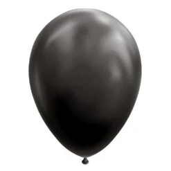We Fiesta Party Ballonnen Zwart 30CM (10ST)