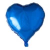 We Fiesta Party Folie Ballon Hart Blauw 45CM -Feestbenodigdheden we fiesta party folie ballon hart blauw 45cm