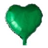 We Fiesta Party Folie Ballon Hart Groen 45CM -Feestbenodigdheden we fiesta party folie ballon hart groen 45cm