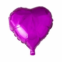 We Fiesta Party Folieballon Hart Hot Pink 45CM