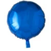 We Fiesta Party Folieballon Rond Blauw 45CM -Feestbenodigdheden we fiesta party folieballon rond blauw 45cm