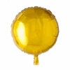 We Fiesta Party Folieballon Rond Goud 45CM -Feestbenodigdheden we fiesta party folieballon rond goud 45cm