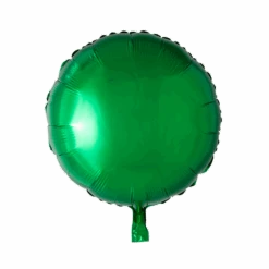 We Fiesta Party Folieballon Rond Groen 45CM