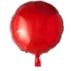 We Fiesta Party Folieballon Rond Rood 45CM -Feestbenodigdheden we fiesta party folieballon rond rood 45cm