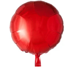 We Fiesta Party Folieballon Rond Rood 45CM