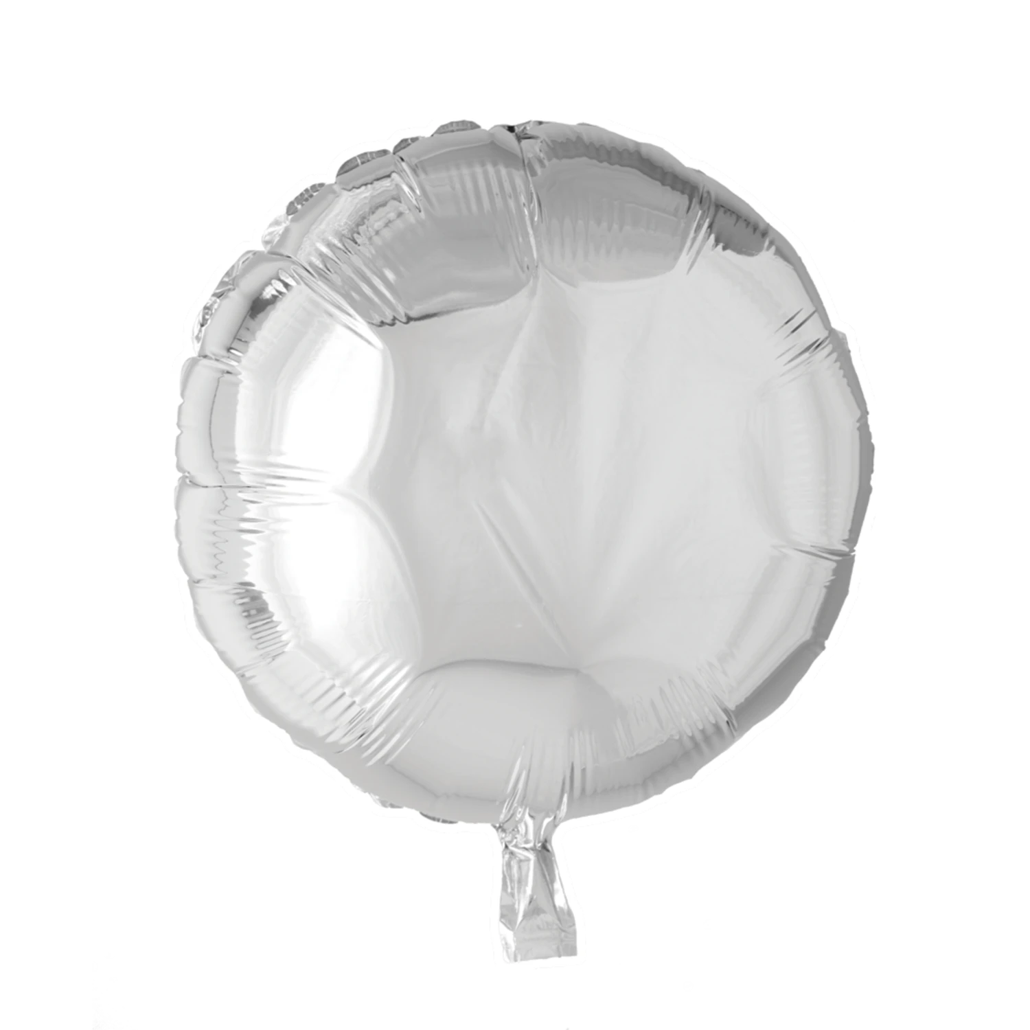 We Fiesta Party Folieballon Rond Zilver 45CM 3 We Fiesta Party Folieballon Rond Zilver 45CM