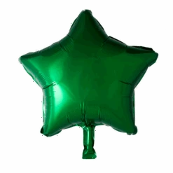 We Fiesta Party Folieballon Ster Groen 45CM