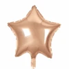 We Fiesta Party Folieballon Ster Rosé Goud 45CM -Feestbenodigdheden we fiesta party folieballon ster rose goud 45cm