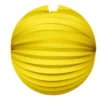 We Fiesta Party Lampion Rond Geel 25CM -Feestbenodigdheden we fiesta party lampion rond geel 25cm