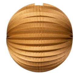 We Fiesta Party Lampion Rond Goud 25CM