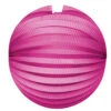 We Fiesta Party Lampion Rond Magenta 25CM -Feestbenodigdheden we fiesta party lampion rond magenta 25cm