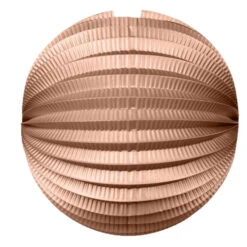 We Fiesta Party Lampion Rond Rosé Goud 25CM