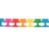 We Fiesta Party Papieren Slinger Palmboom Multicolor 6M